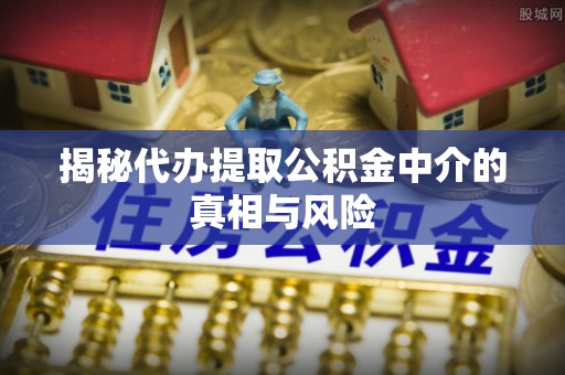 峨山揭秘代办提取公积金中介的真相与风险