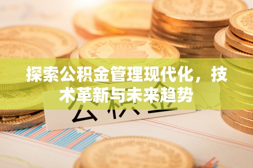 峨山探索公积金管理现代化，技术革新与未来趋势