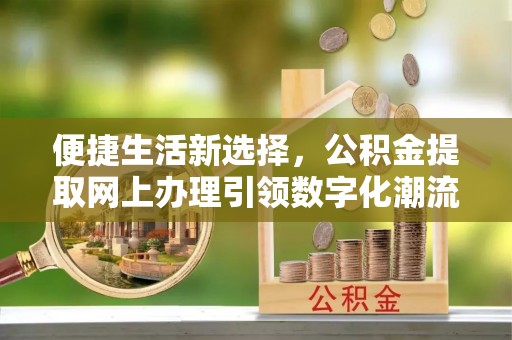 峨山便捷生活新选择，公积金提取网上办理引领数字化潮流