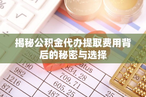 峨山揭秘公积金代办提取费用背后的秘密与选择