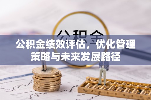 峨山公积金绩效评估，优化管理策略与未来发展路径