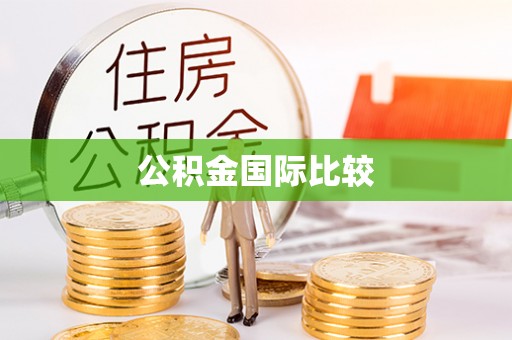 峨山公积金国际比较