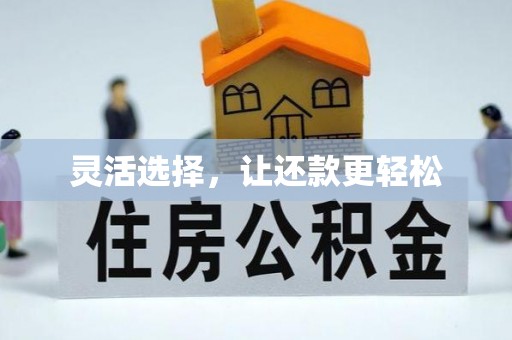 峨山灵活选择，让还款更轻松