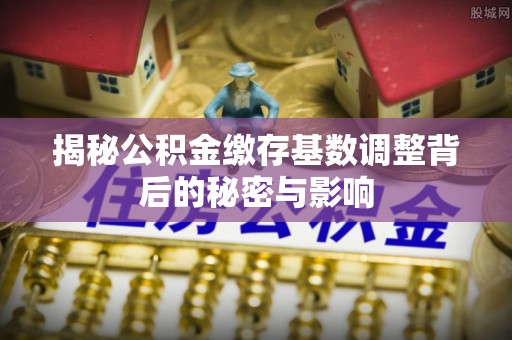 峨山揭秘公积金缴存基数调整背后的秘密与影响