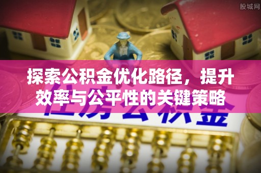 峨山探索公积金优化路径，提升效率与公平性的关键策略