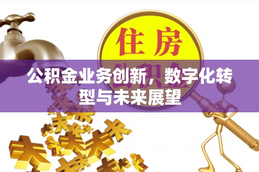 峨山公积金业务创新，数字化转型与未来展望