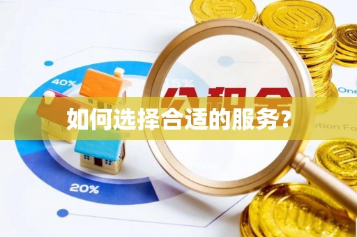 峨山如何选择合适的服务？