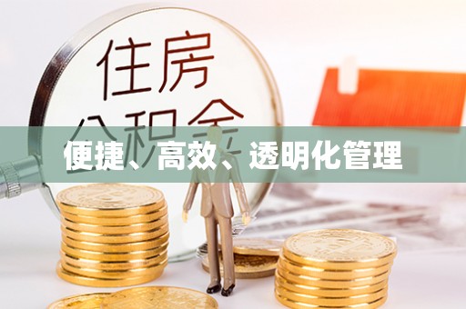 峨山便捷、高效、透明化管理