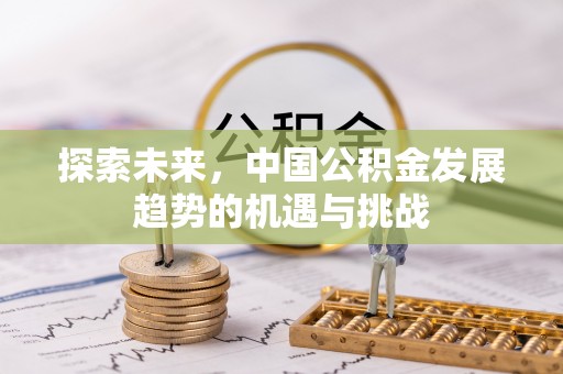 峨山探索未来，中国公积金发展趋势的机遇与挑战
