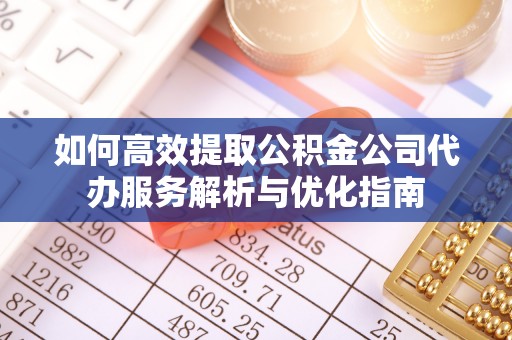 峨山如何高效提取公积金公司代办服务解析与优化指南